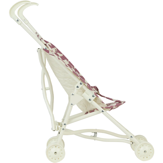 Olli Ella Sollie Stroller - Plum Check