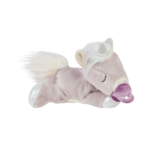 Olli Ella Unicorn Binky Baby - Glitter Lilac