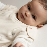 Nature Baby Organic Cotton and Merino Sleeping Bag - Goose Print