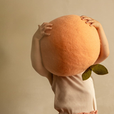 Muskhane Peach Pouffe