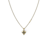Stolen Girlfriends Club Celestial Heart Necklace Gold Plated