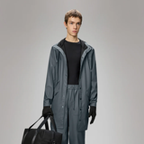 Rains Long Jacket Lagoon