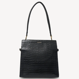 Saben Beatrice Shoulder Bag Black Croc
