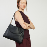Saben Becks Shoulder Bag Black Luxe