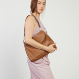 Saben Becks Shoulder Bag Tan Luxe