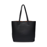 Saben Carter Tote Black/Tan Chain Print