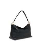 Saben Claudia Crossbody Bag Black Croc
