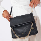 Saben Daria Shoulder Bag - Black Bubble