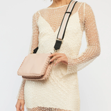 Saben Feature Strap Blush/Black/White