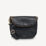 Saben Fifi Crossbody - Black Croc