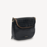 Saben Fifi Crossbody - Black Croc