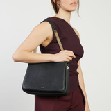 Saben Florence Shoulder Bag Black Bubble