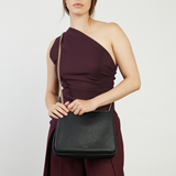 Saben Florence Shoulder Bag Black Bubble
