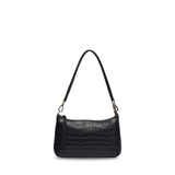 Saben Haven Shoulder Bag Black Croc