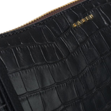 Saben Haven Shoulder Bag Black Croc