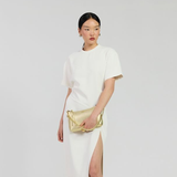 Saben Haven Shoulder Bag Champagne Metallic