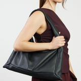 Saben Haze Shoulder Bag Black Luxe