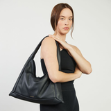 Saben Haze Shoulder Bag Black Luxe