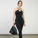 Saben Haze Shoulder Bag Black Luxe