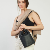 Saben Jojo Shoulder Bag Black Pebble