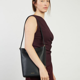 Saben Jojo Shoulder Bag Black Pebble