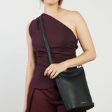 Saben Jojo Shoulder Bag Black Pebble