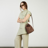 Saben Jojo Shoulder Bag Umber Pebble