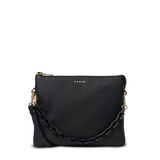 Saben Matilda Crossbody Black & Tonal Chain