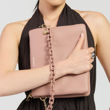 Saben Matilda Crossbody Rosewater & Tonal Chain