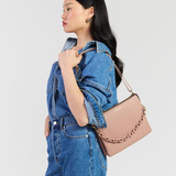 Saben Matilda Crossbody Rosewater & Tonal Chain