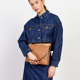 Saben Matilda Crossbody Toffee & Tonal Chain