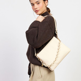 Saben Matilda Crossbody Vanilla & Tonal Chain