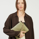 Saben Matilda Crossbody Eucalyptus + Chunky Chain