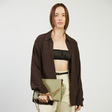 Saben Matilda Crossbody Eucalyptus + Chunky Chain