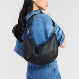 Saben Noa Shoulder Bag Black Luxe