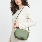 Saben Odile Crossbody Cactus + Suede