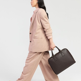 Saben Parker Briefcase Cacao