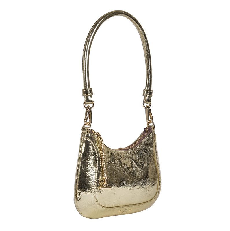 Saben Sammie Mini Bag Gold Crinkle