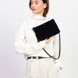 Saben Tilly's Big Sis Crossbody Black Suede