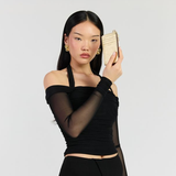 Saben Winona Card Holder Champagne Metallic