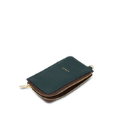 Saben Winona Card Holder Hunter Green