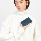 Saben Winona Card Holder Hunter Green