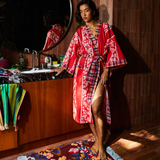 Sage & Clare Agata Cotton Robe