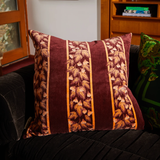 Sage & Clare Agata Velvet Cushion - Rosewood