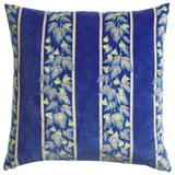 Sage & Clare Agata Velvet Cushion - Ultramarine