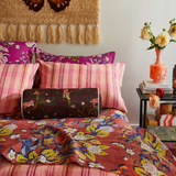 Sage & Clare Andrea Bolster Cushion - Rosewood