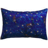 Sage & Clare Andrea Linen-Silk Pillowcase - Ultramarine