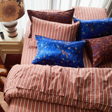 Sage & Clare Andrea Linen-Silk Pillowcase - Ultramarine