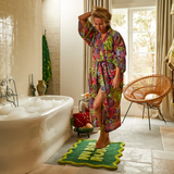 Sage & Clare Cora Cotton Bath Robe - Garnet