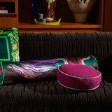 Sage & Clare Dana Round Cushion - Plumberry
